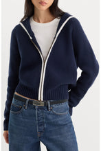 Load image into Gallery viewer, The Sailor Zip Cardigan