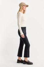 Load image into Gallery viewer, Good Legs Crop Mini Boot Jeans Black