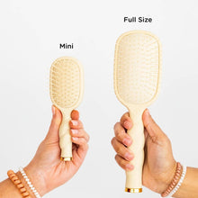 Load image into Gallery viewer, Mini Detangler Brush for Medium Hair - Tan