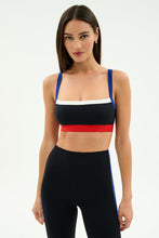 Load image into Gallery viewer, Monah Rigor Bra Red + Blue