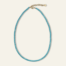 Load image into Gallery viewer, Turquoise Tennis Necklace