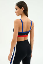 Load image into Gallery viewer, Monah Rigor Bra Red + Blue