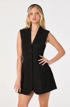 Load image into Gallery viewer, Gianna Sleeveless Blazer Mini Dress