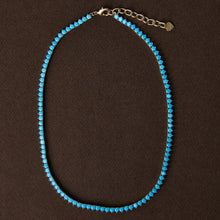 Load image into Gallery viewer, Turquoise Tennis Necklace