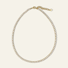 Load image into Gallery viewer, Bezel Tennis Necklace