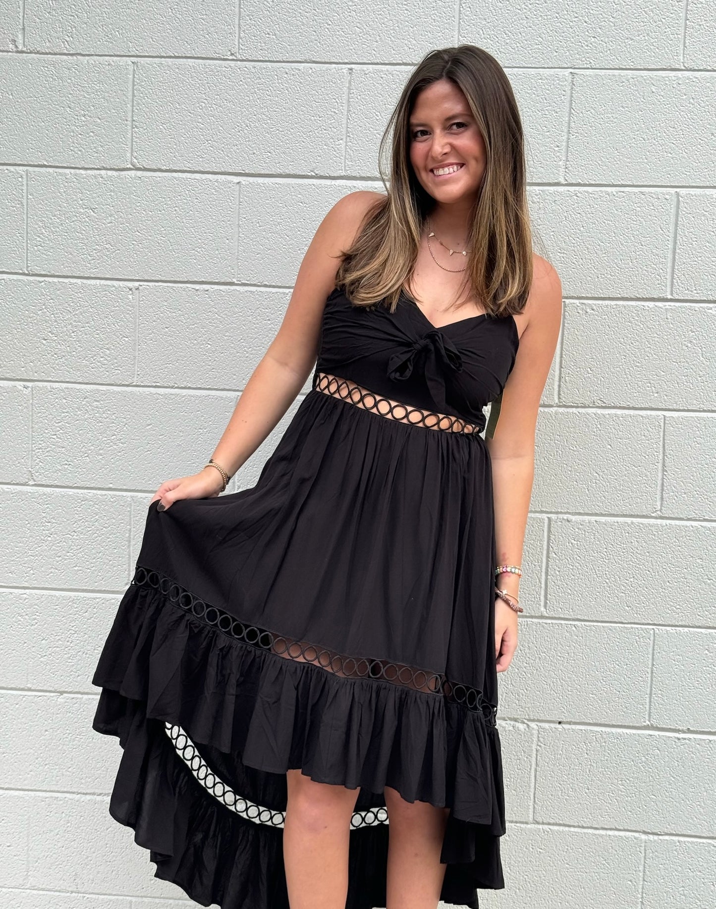 Daisy High Low Maxi Dress