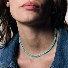 Load image into Gallery viewer, Turquoise Tennis Necklace