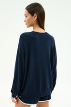 Load image into Gallery viewer, Andie Oversized Fleece Varsity Sweatshirt