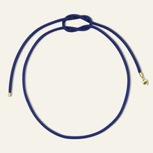 Load image into Gallery viewer, Navy Cord Necklace