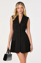 Load image into Gallery viewer, Gianna Sleeveless Blazer Mini Dress