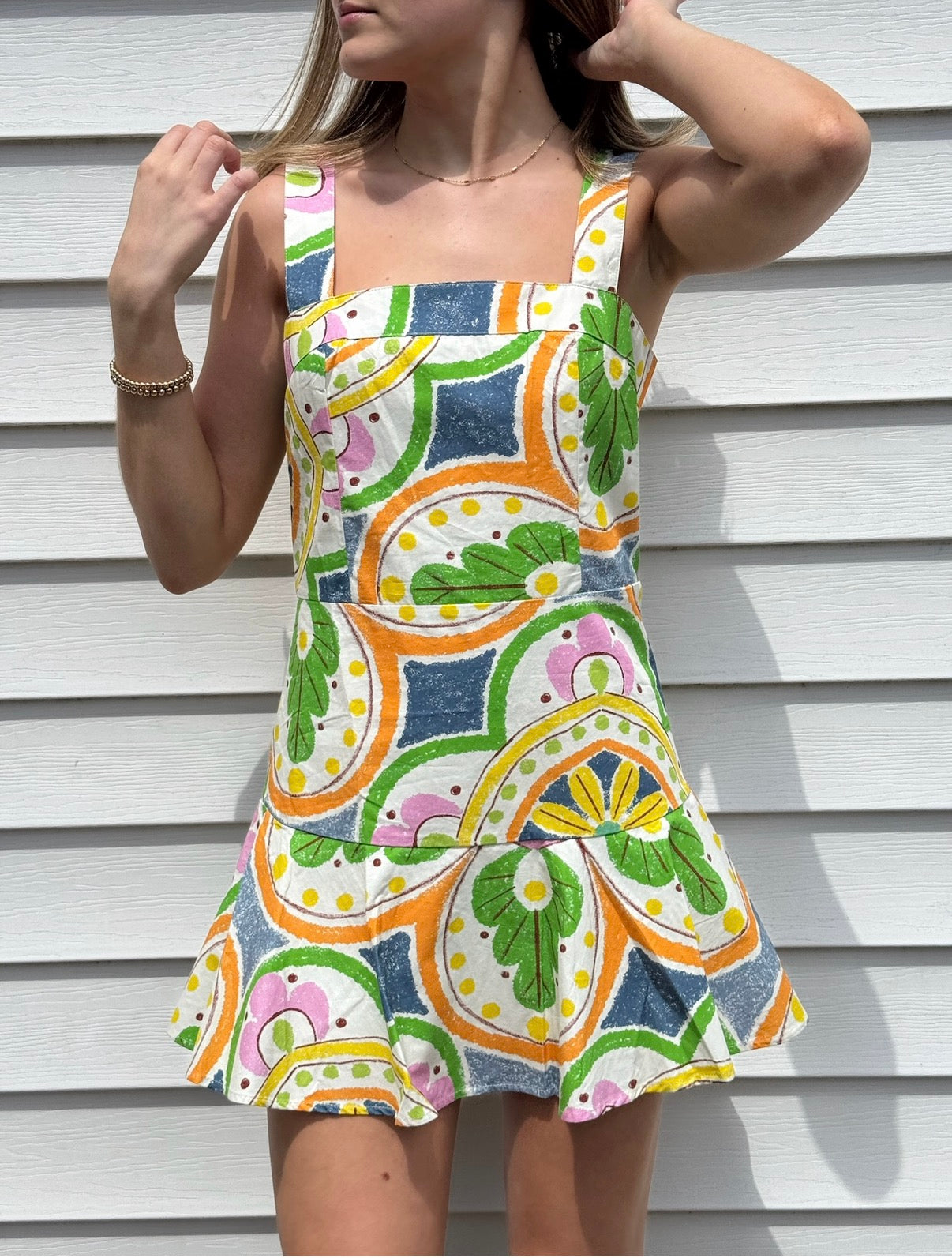 Summertile Mini Dress