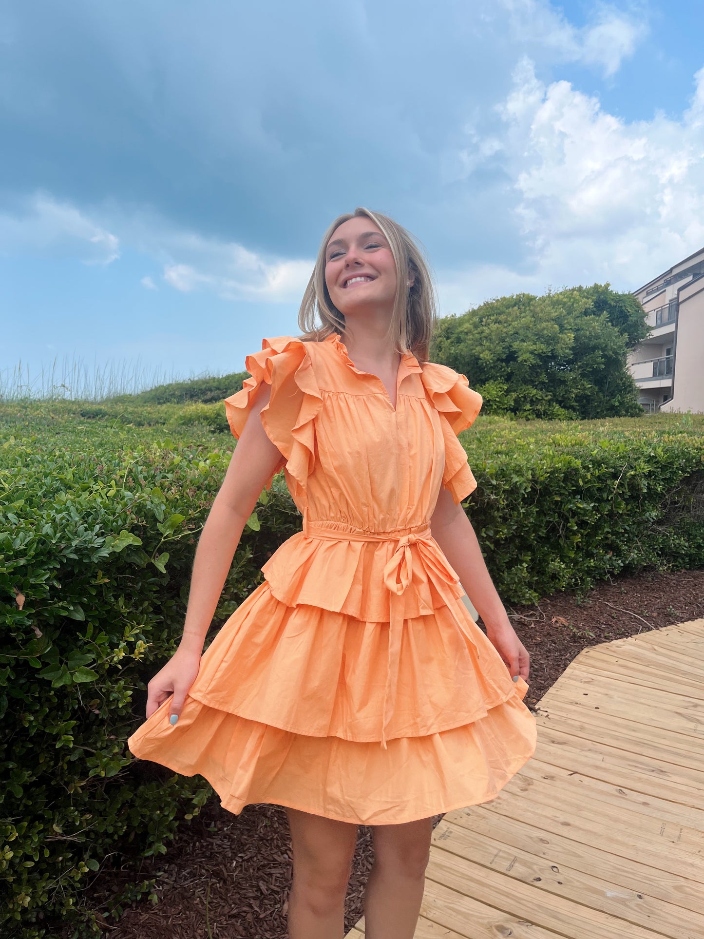 Dreamsicle mini dress