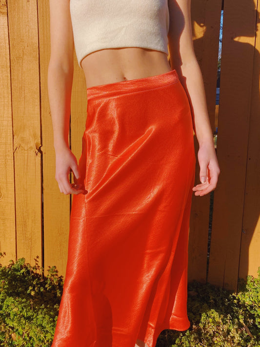 On Fire Maxi Skirt