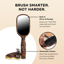 Load image into Gallery viewer, Detangler Hair Brush for Thick Hair - Tortoise
