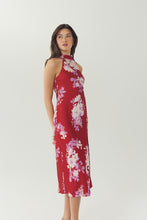 Load image into Gallery viewer, Mari Dress Red + Ivory
