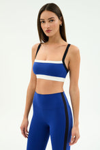 Load image into Gallery viewer, Monah Rigor Bra Blue + Black
