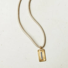 Load image into Gallery viewer, Dune Ecru Cord Necklace
