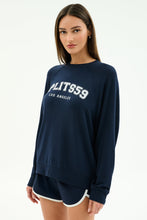Load image into Gallery viewer, Andie Oversized Fleece Varsity Sweatshirt
