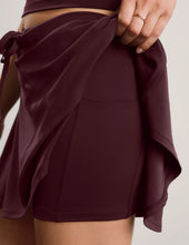 Load image into Gallery viewer, Sport Active Drawcord Mini Skort Iced Mocha
