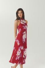 Load image into Gallery viewer, Mari Dress Red + Ivory
