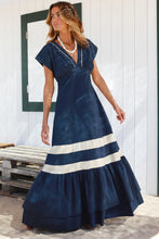 Load image into Gallery viewer, Positano Blue Maxi Dress
