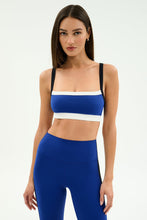 Load image into Gallery viewer, Monah Rigor Bra Blue + Black
