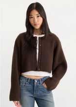 Load image into Gallery viewer, Chocolate Chunky Knit Cardigan
