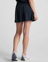 Load image into Gallery viewer, Score Pleated Skirt Navy
