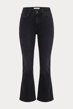 Load image into Gallery viewer, Good Legs Crop Mini Boot Jeans Black
