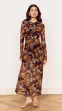 Load image into Gallery viewer, Vintage Floral Mesh Midi Dress

