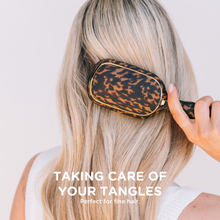 Load image into Gallery viewer, Detangler Hair Brush for Fine Hair - Tortoise

