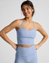 Load image into Gallery viewer, Spacedye Slim Racerback Cropped Tank
