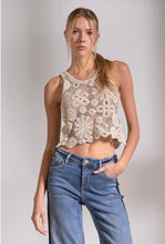 Load image into Gallery viewer, The Marais Crochet Tank
