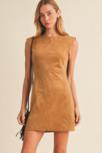 Load image into Gallery viewer, Merritt Suede Mini Dress

