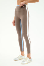 Load image into Gallery viewer, Sam High Waist 7/8 Leggings Lentil + Skyblue
