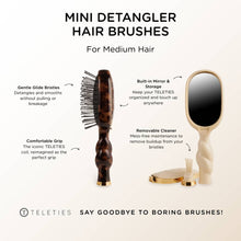 Load image into Gallery viewer, Mini Detangler Brush for Medium Hair - Tan
