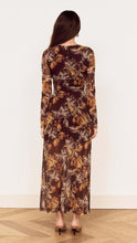 Load image into Gallery viewer, Vintage Floral Mesh Midi Dress
