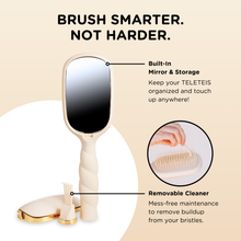 Load image into Gallery viewer, Detangler Hair Brush for Fine Hair - Tan
