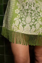 Load image into Gallery viewer, Parker Green Lace Mini Dress

