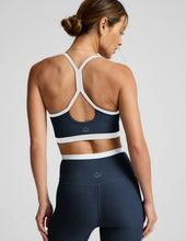 Load image into Gallery viewer, Spacedye Strappy Outline Bra Navy
