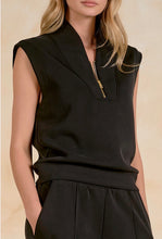 Load image into Gallery viewer, Noir Scuba Tank Pullover
