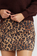 Load image into Gallery viewer, Cecily Leopard Print Mini Skirt
