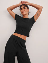 Load image into Gallery viewer, Featherweight cropped tee
