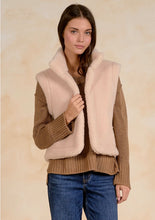 Load image into Gallery viewer, Harper Reversible Suede/Sherpa Vest
