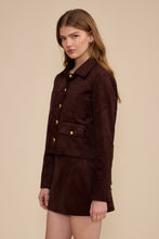 Load image into Gallery viewer, Brynn Faux Suede Jacket

