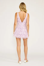 Load image into Gallery viewer, Marleigh Mini Dress Lavender
