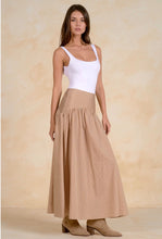Load image into Gallery viewer, Mocha Striped Skirt
