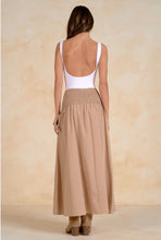 Load image into Gallery viewer, Mocha Striped Skirt
