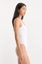 Load image into Gallery viewer, Sculpting Modern Tank Bodysuit — White
