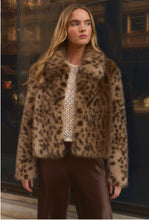 Load image into Gallery viewer, Cherry Faux Fur Jacket
